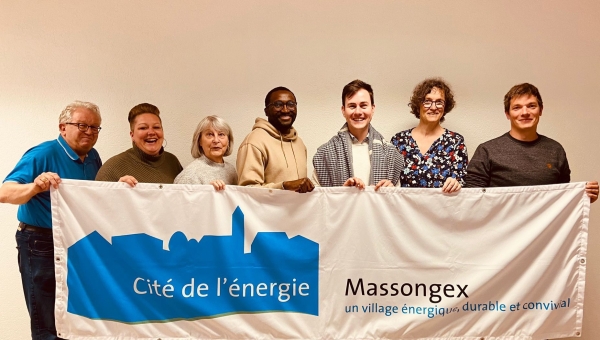 Massongex reçoit le label "Cité Énergie"